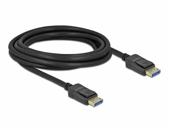 DisplayPort 10K kabelis su fiksatoriais