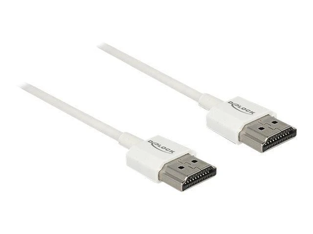 „Delock“ didelės spartos HDMI su eternetu – HDMI su Ethernet kabeliu 0,25