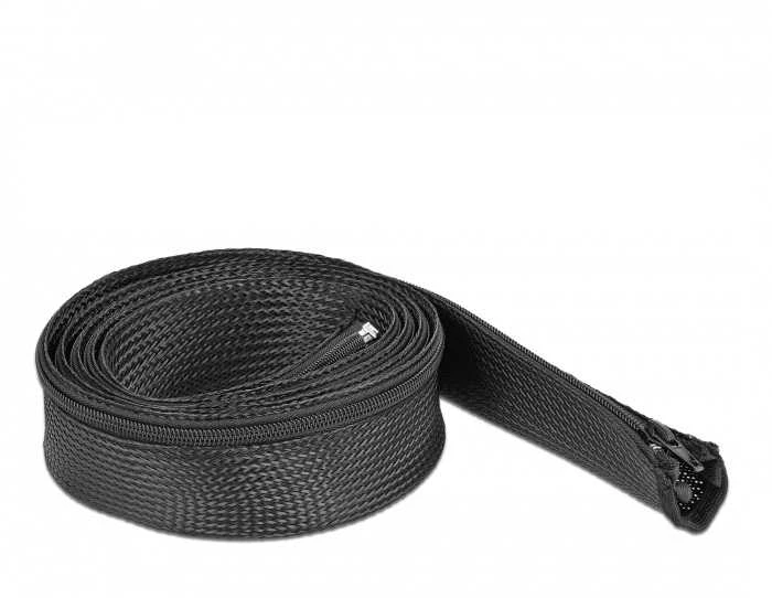Delock pinta žarna su užtrauktuku karščiui atspari 2 mx 50 mm juoda