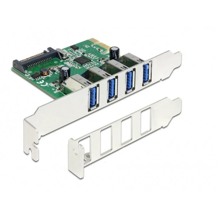 „Delock PCI Express“ kortelė > 4 x USB 3.0