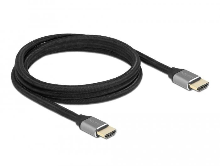 Delock Ultra High Speed HDMI kabelis 48 Gbps 8K 60 Hz pilkas 2 m sertifikuotas