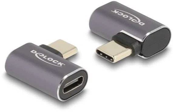 Adapteris USB Delock 60047 USB-C - USB-C Pilka (60047)
