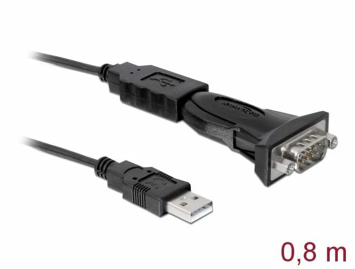 „Delock“ adapteris USB 2.0 > 1 x serijinis