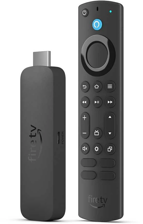 Išmanusis televizijos priedėlis „Amazon Fire TV Stick 4K Max“ su „Wi-Fi 6E“ ir „Ambient TV“ funkcija aprašymas - Prekės nuotrauka