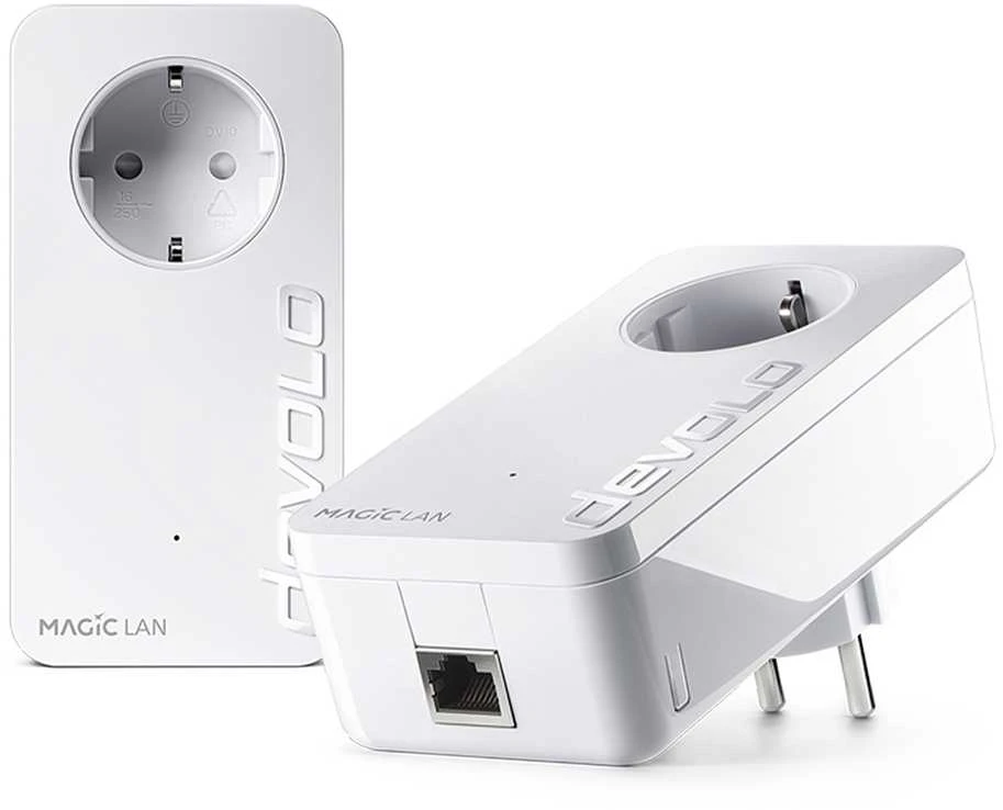 Maršrutizatorius Devolo Ag devolo Magic 1 LAN Starter Kit 1200Mbit, Powerline, 2x GbitLAN, namų tinklas