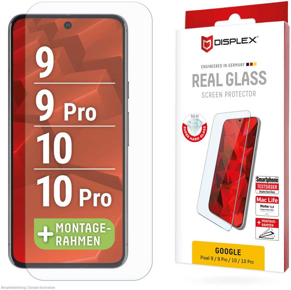 E.V.I. DISPLEX Real Glass Google Pixel 9/9 Pro