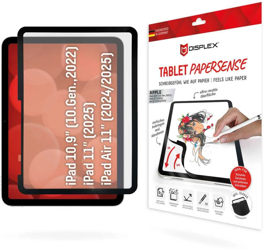 DISPLEX PaperSense iPad 10,9\"(10.)/Air 11\" 2024