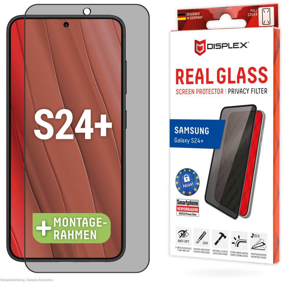 E.V.I. DISPLEX privatumo stiklas „Samsung Galaxy S24+“