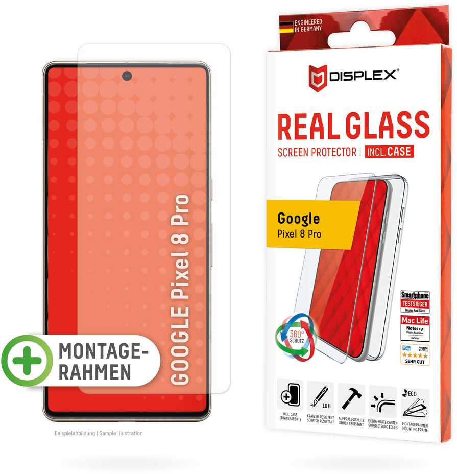 Displex DISPLEX REAL GLASS + DĖKLAS