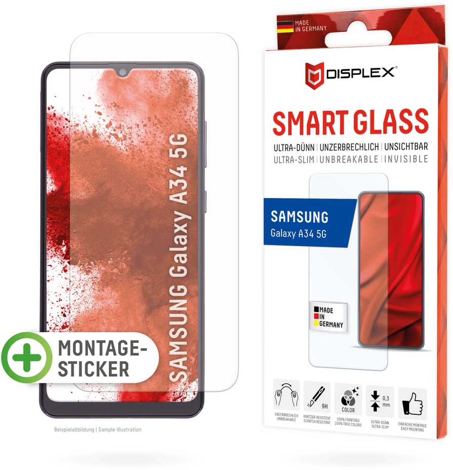 E.V.I. DISPLEX išmanusis stiklas Samsung Galaxy A34 5G