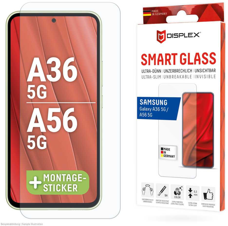 E.V.I DISPLEX išmanusis stiklas Samsung Galaxy A56