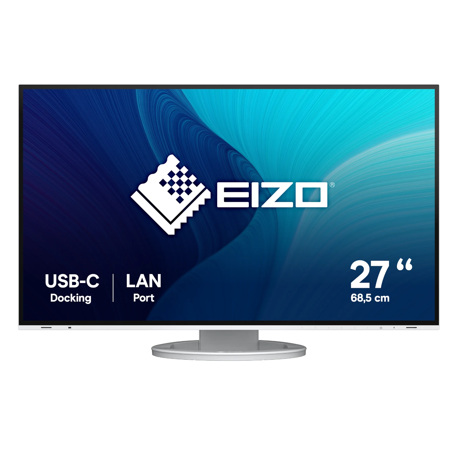 Monitorius EIZO EV2795EN 27" IPS 16:9 2560X1440 USB-C/70W RJ45 (Baltas)