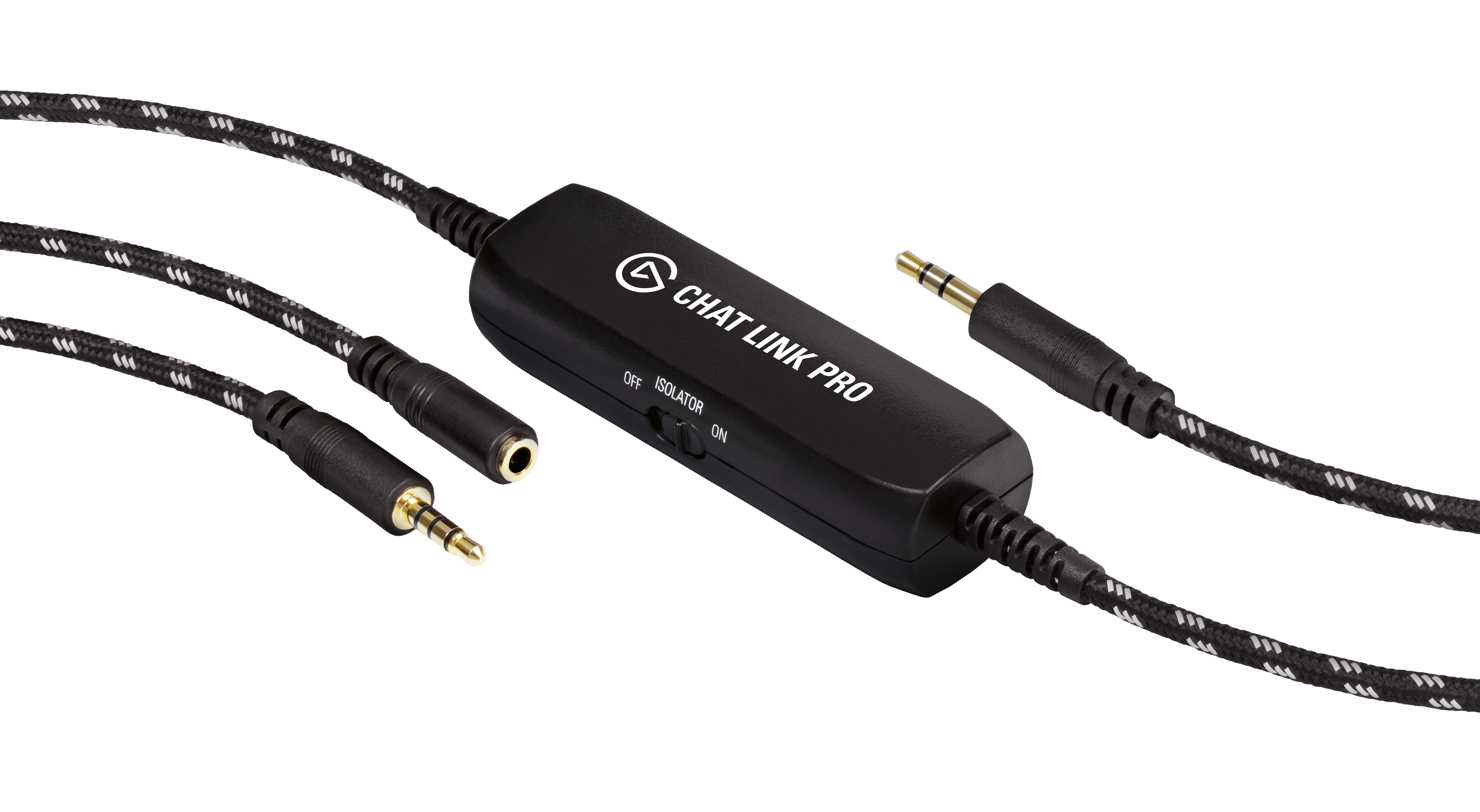 Elgato | Chat Link Pro | 3,5 mm moteriška jungtis; 3,5 mm jungties kištukas | Juodas