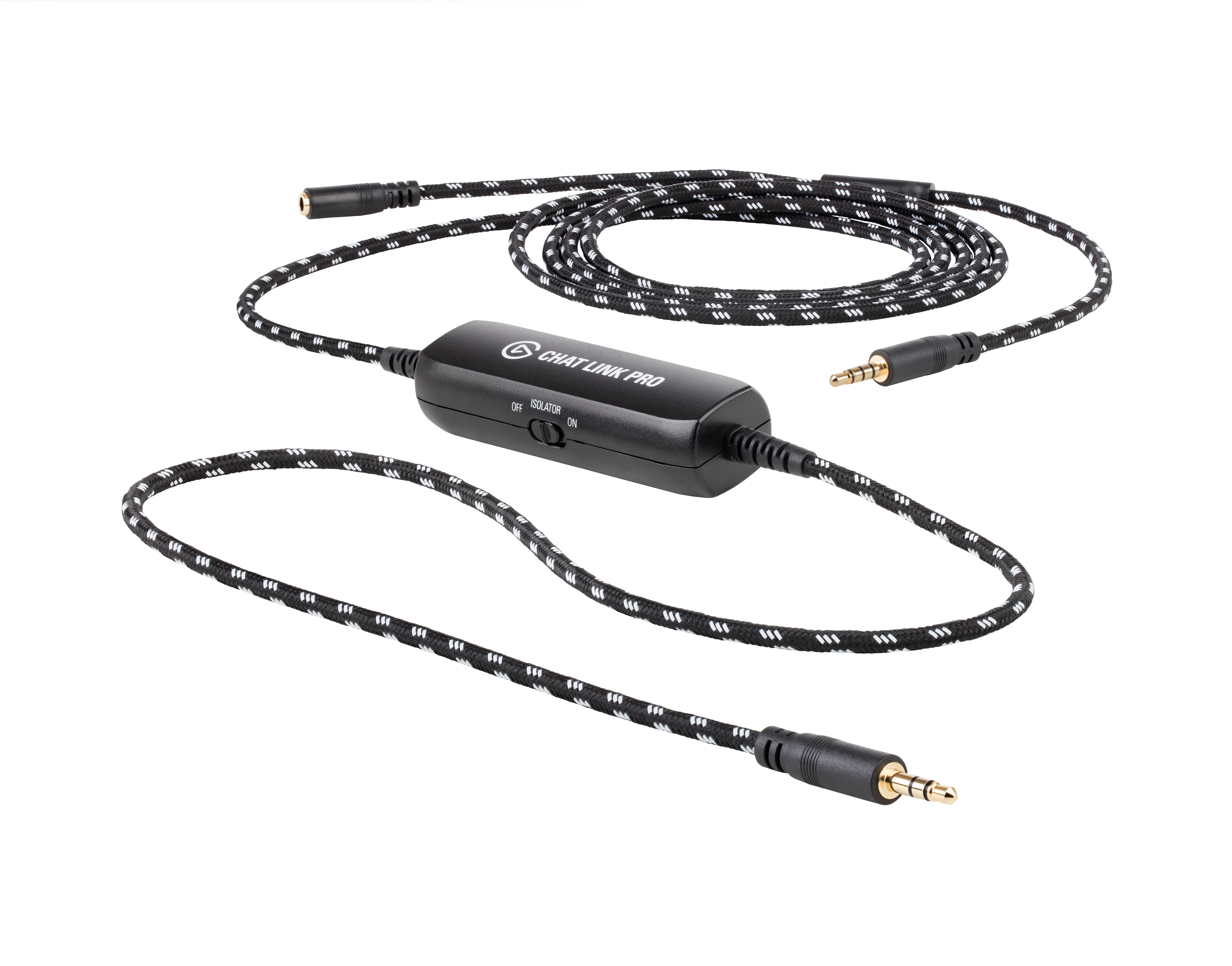 Elgato | Chat Link Pro | 3,5 mm moteriška jungtis; 3,5 mm jungties kištukas | Juodas