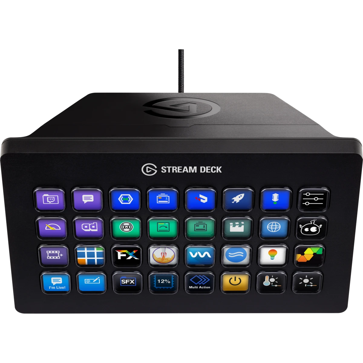 Elgato Stream Deck XL, spartus praplėstų funkcijų paleidimo įrenginys