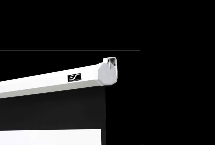 Elite Screens | Manual Series | M106XWH | Įstrižainė 106" | 16:9 | Matomo vaizdo plotis (W) 235 cm | Baltas