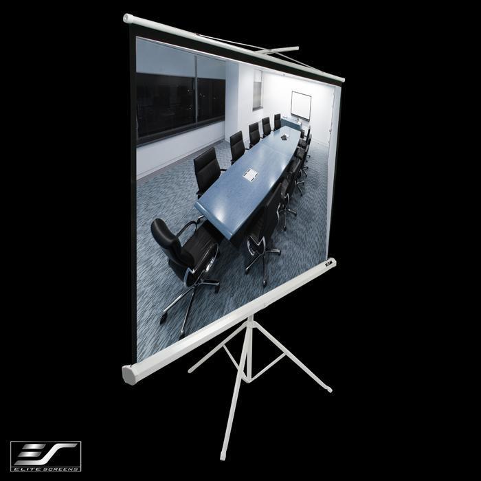 Elite Screens | su stovu Series | T85NWS1 | Įstrižainė 85" | 1:1 | Matomo vaizdo plotis (W) 152 cm | Baltas