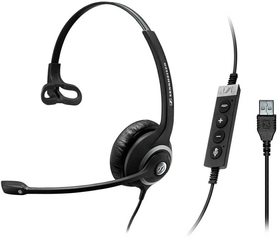 EPOS SC 230 USB vienpusės ausinės su valdymu