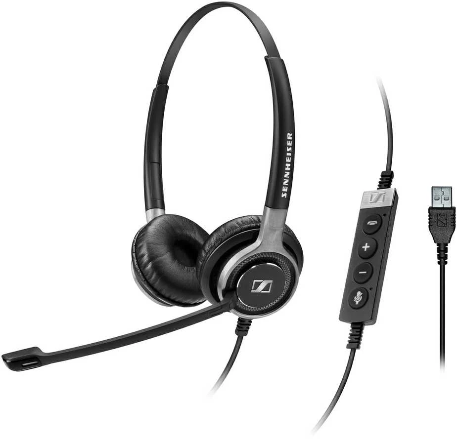 EPOS SENNHEISER SC 660 USB LAIDINIS BINAURALUS Ausinės USB, IR IN-LINE SKAMBUČIŲ VALDYMAS MS