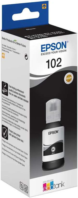 Epson 102 Originalus Juoda 1 vnt