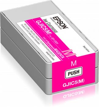 Epson GJIC5(M): rašalo kasetė, skirta ColorWorks C831 (purpurinė) (MOQ=10)