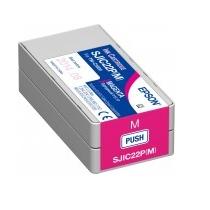 Epson SJIC22P(M) rašalo kasetė 1 vnt Originalus Rausvai raudona