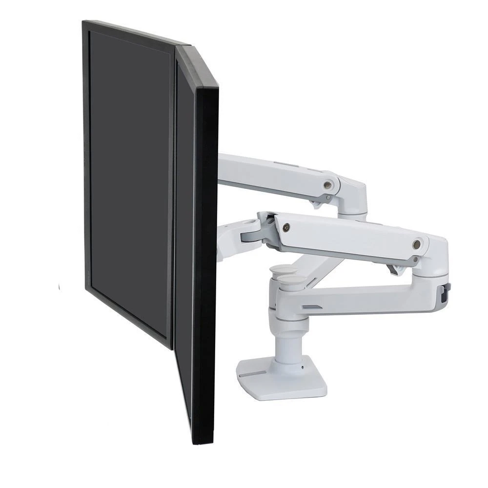 Laikiklis stalo Ergotron 2 LCD ekranams, aliuminis, 27 / 45-491-216
