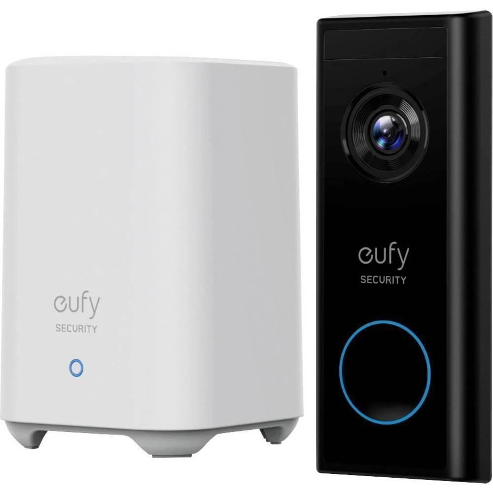 Durų skambučio, kameros ir stotelės komplektas Anker Eufy Video Doorbell 2K