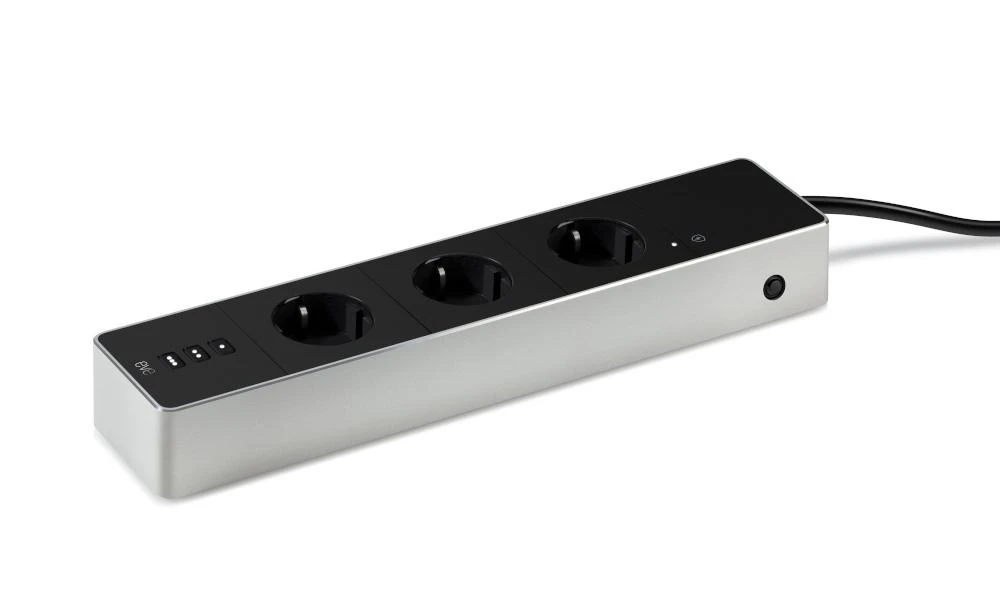Eve Systems EVE Energy Strip – prijungtas trigubas Apple HomeKit lizdas