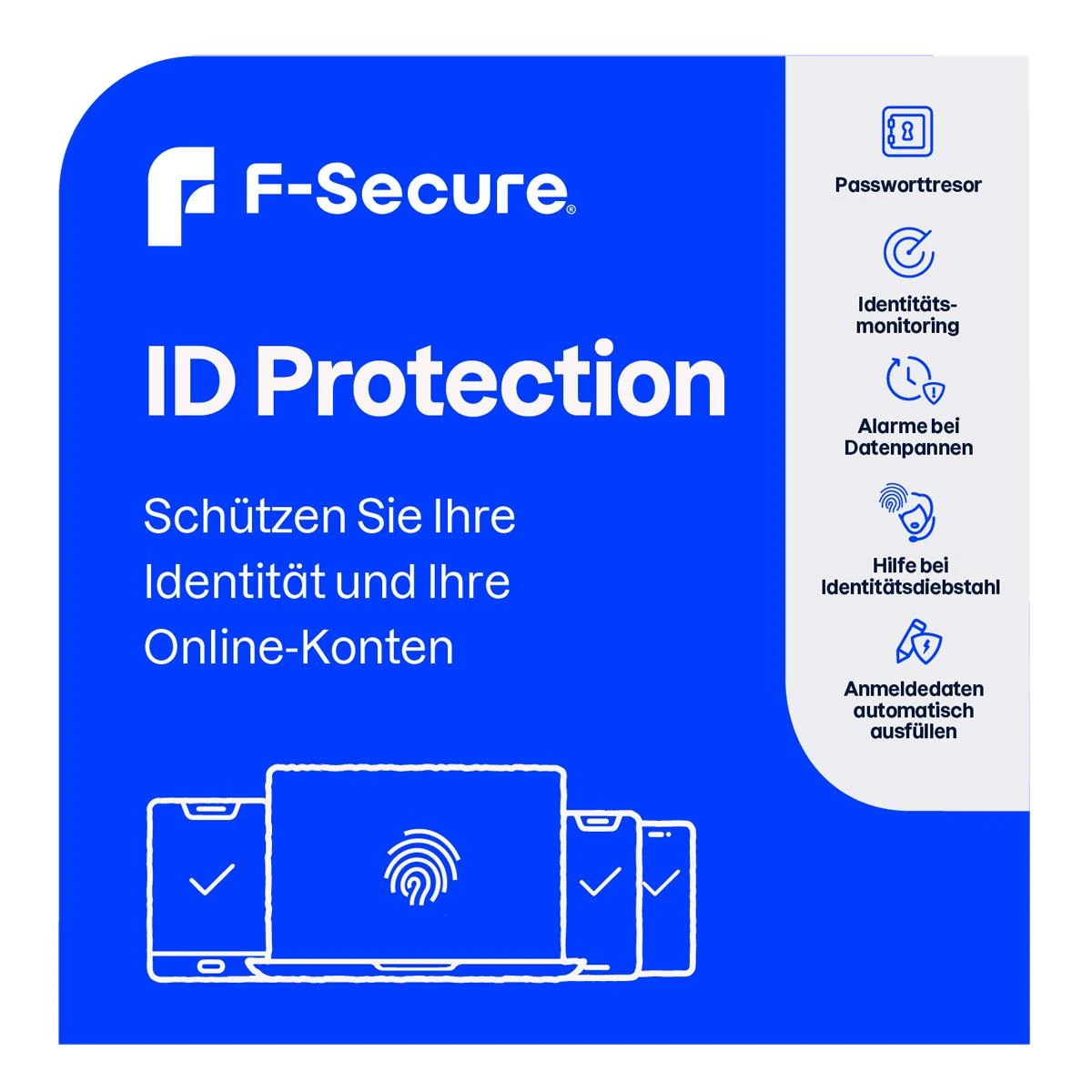 F-Secure ID PROTECTION – 10 įrenginių / 12 mėnesių privatumo apsaugos programa, ESD – elektroninė licencija
