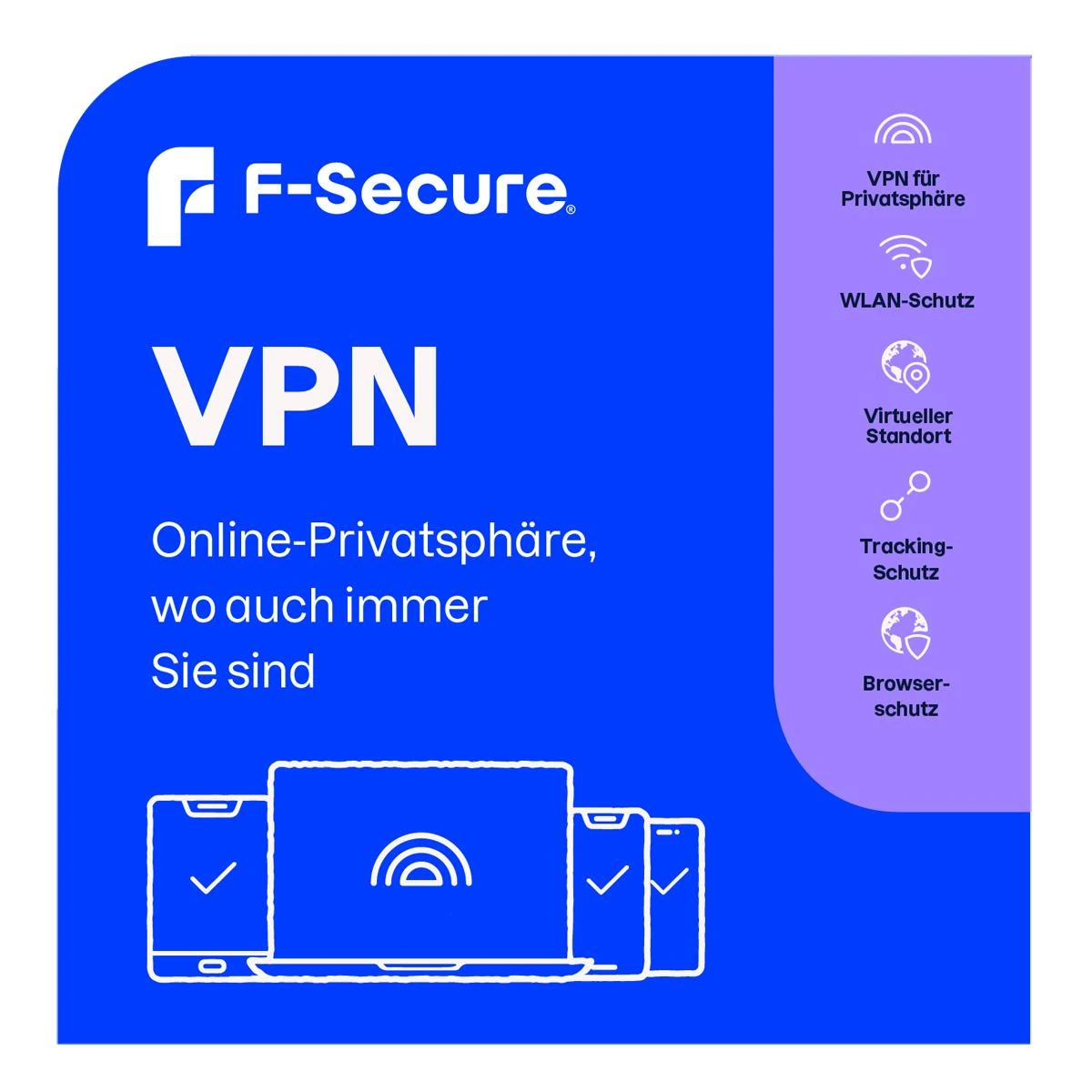 F-Secure VPN [5 Geräte - 1 Jahr]