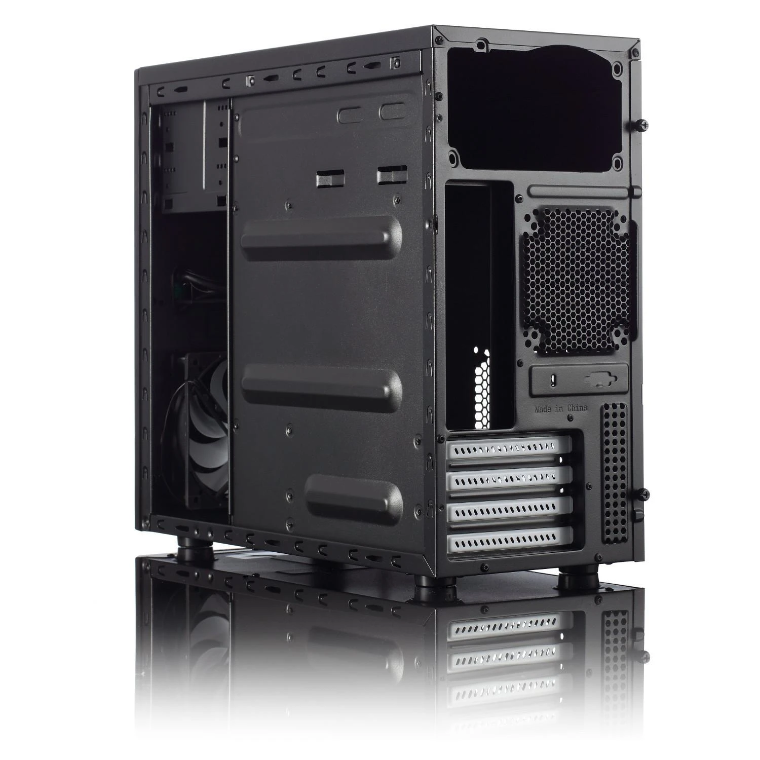 „Fractal Design“ | „CORE 1100“ | Juodas | „Micro ATX“ | ATX maitinimo šaltiniai, iki 185 mm, jei sumontuotas tipinio ilgio optinis įrenginys