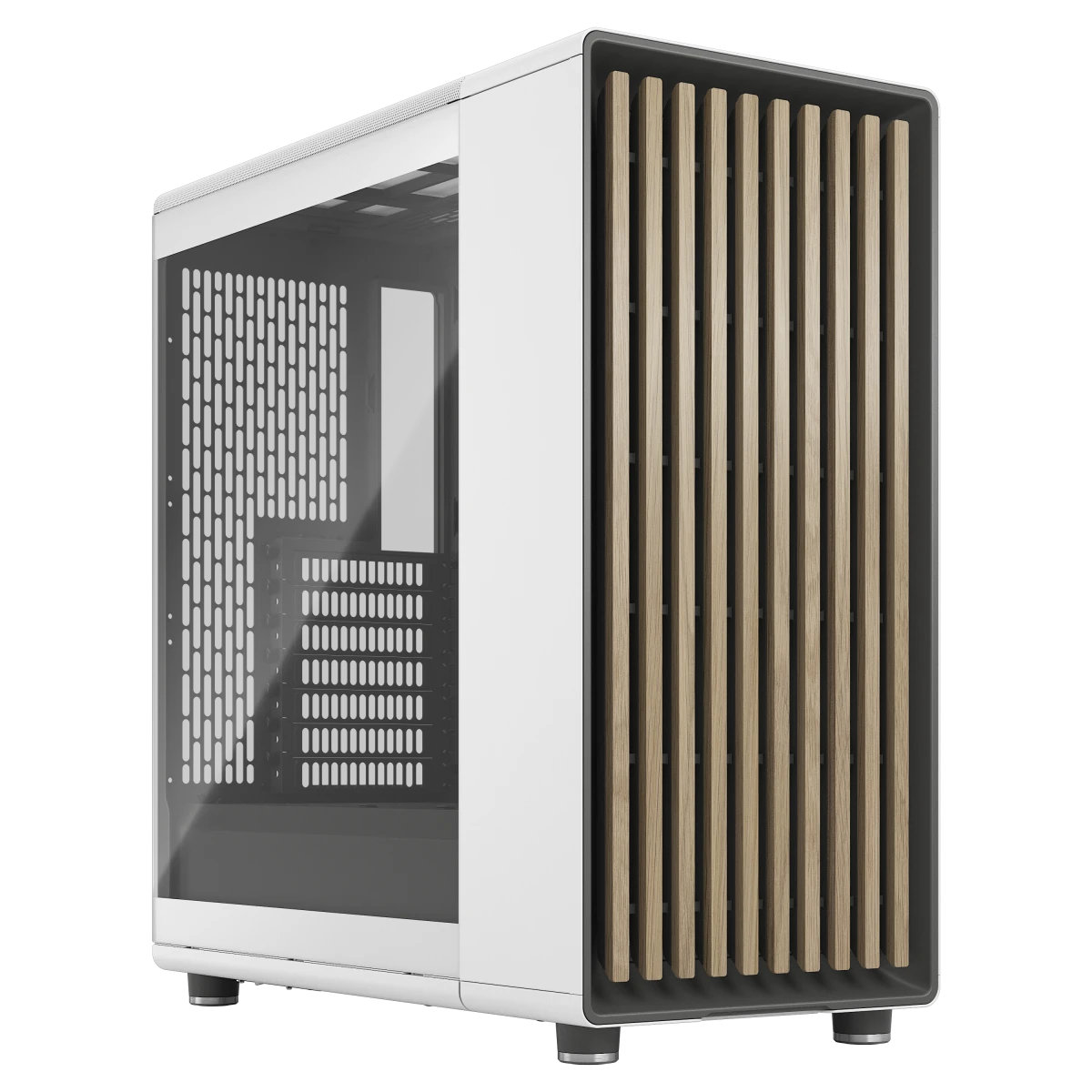 Fractal Design North (Chalk White TGC) kompiuterio korpusas