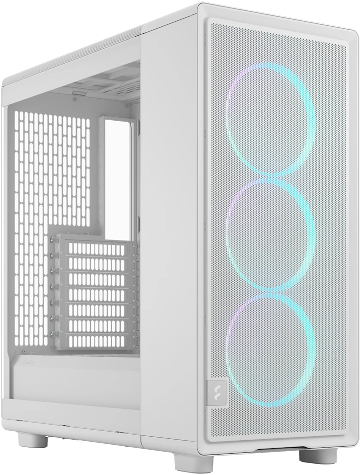 „Fractal Design“ korpusas | „Epoch“ | „Baltas TG RGB Clear Tint“ | ATX