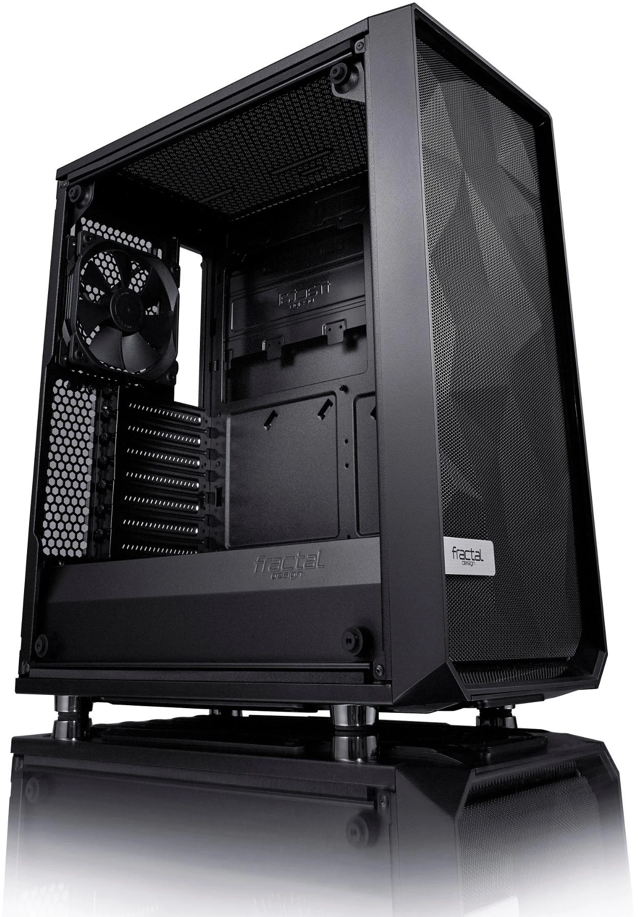 Korpusas Fractal Design Meshify C – Dark TG FD-CA-MESH-C-BKO-TG