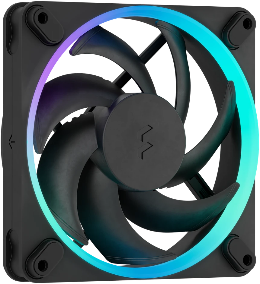 Fractal Design Momentum 12 RGB ventiliatorius su LED žiedu