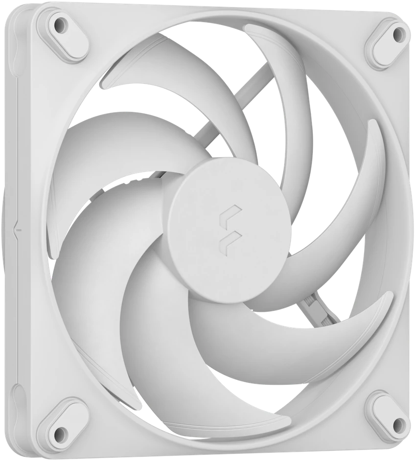 Fractal Design Momentum 14 ventiliatorius su baltomis mentėmis