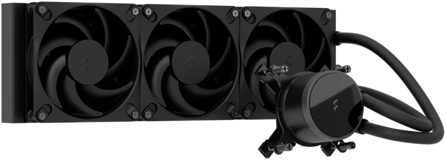 Fractal Design Vandens aušinimas | Radius 240 RGB | Juodas | Intel, AMD