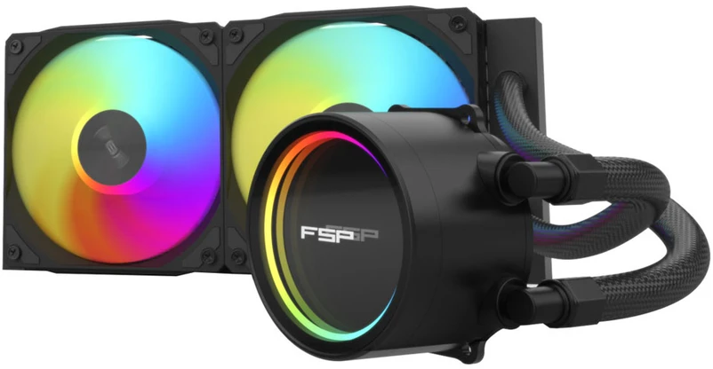 Vandens aušinimas FSP/Fortron FSP WAK AE24 B 240mm LGA:1851/AMD:AM5 ARGB All-in-One Juodas retail