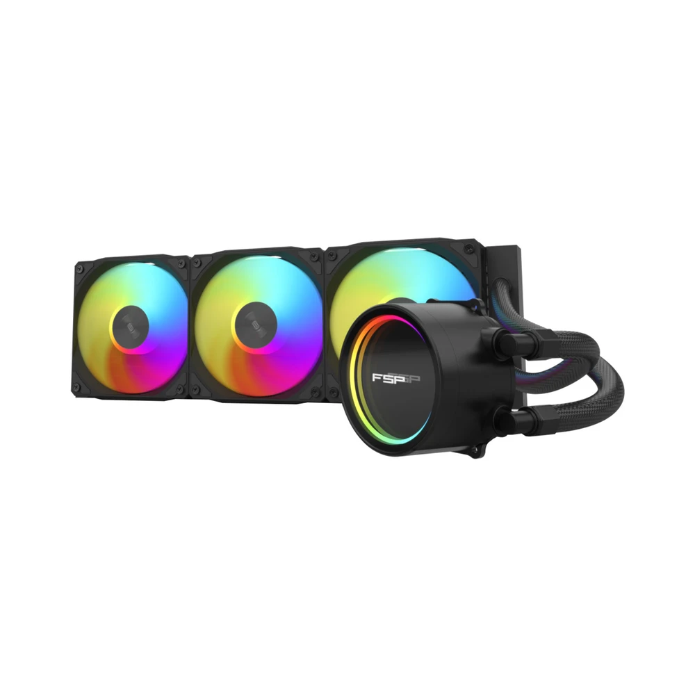 FSP WAK 360mm Liquid Cooler Juodas AE36 B kompiuterio aušintuvas