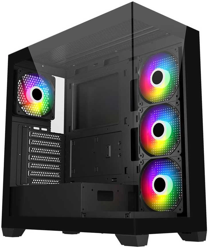 FSP Case | M340-BA | Mid Tower | Juodas