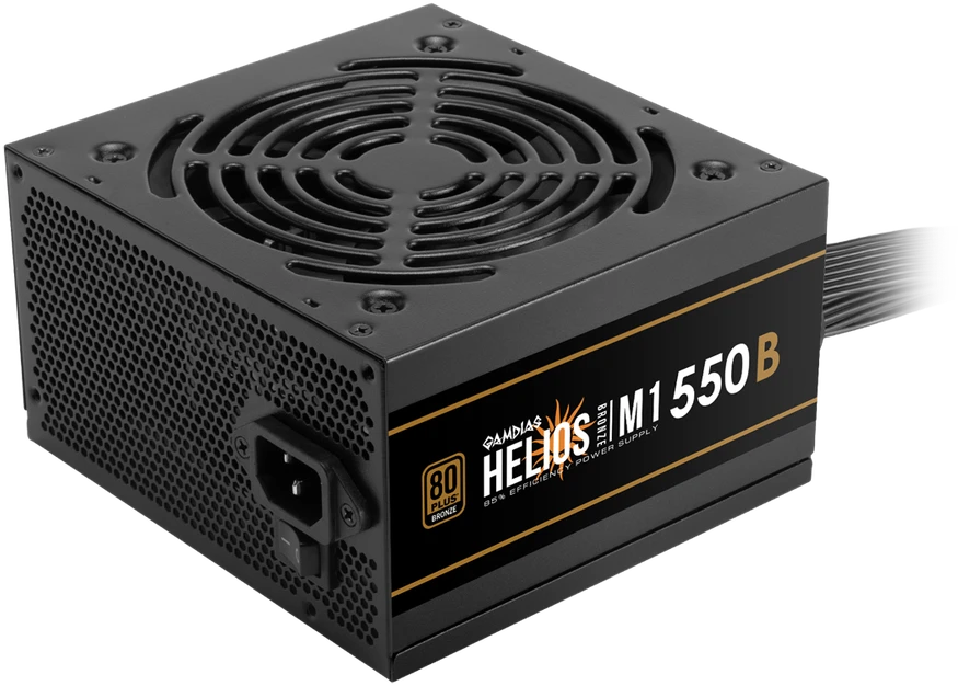 Maitinimo šaltinis serwerowy Gamdias Helios M1-550B Maitinimo šaltinis 550W