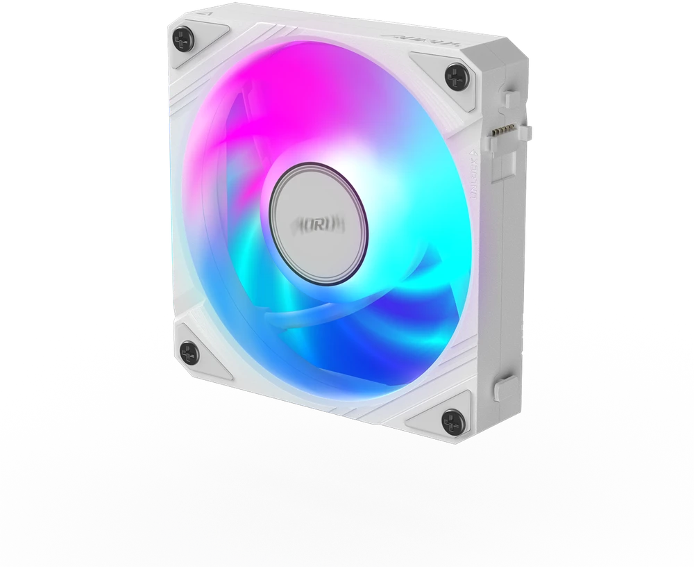 GIGABYTE AORUS EZ CHAIN FAN ICE ventiliatorius, 1x120mm, baltas