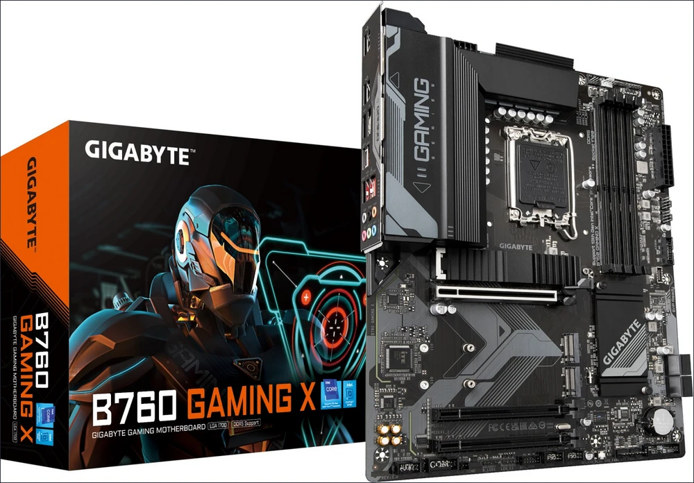 Pagrindinė plokštė GIGABYTE B760 GAMING X LGA 1700 1xHDMI 1xDP