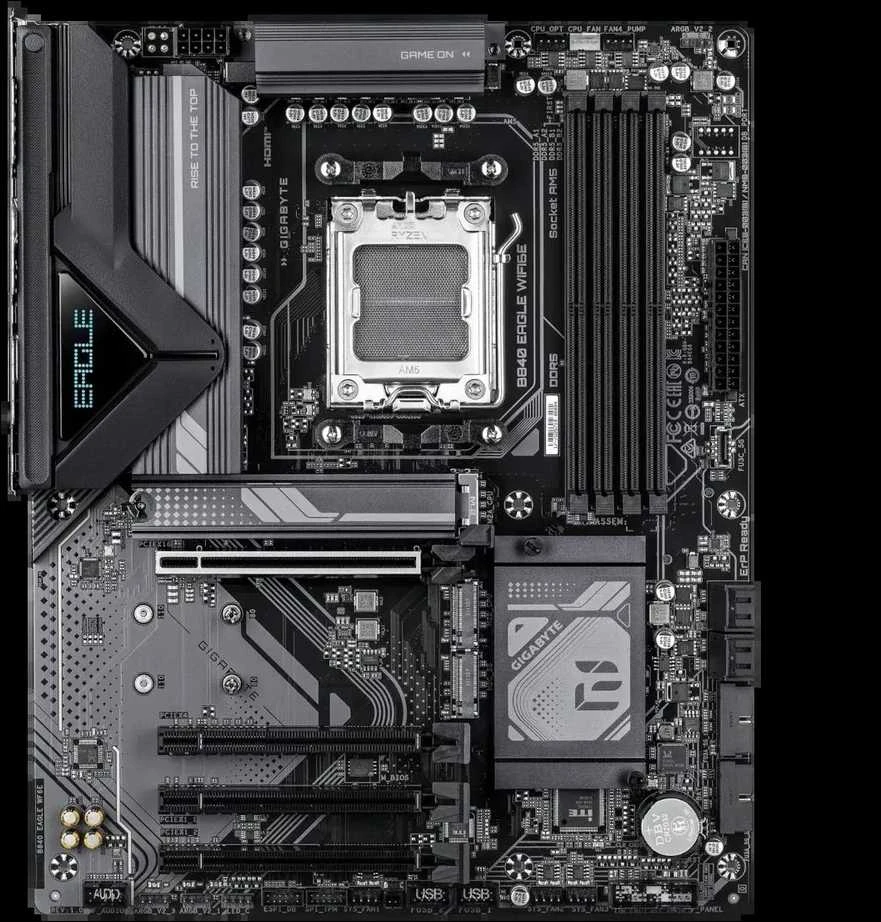 Gigabyte GA-B840 EAGLE WF6E (AM5) (D) pagrindinė plokštė