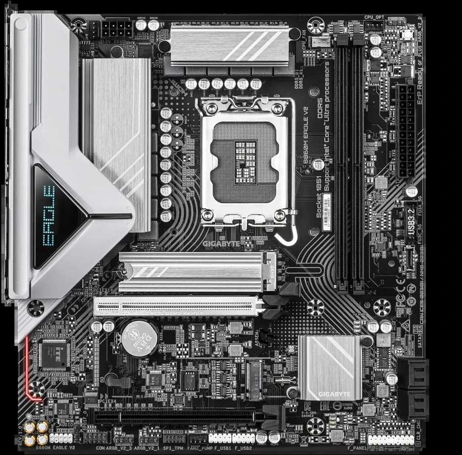 Pagrindinė plokštė GIGABYTE B860M EAGLE V2 LGA1851 1xHDMI 1xDP