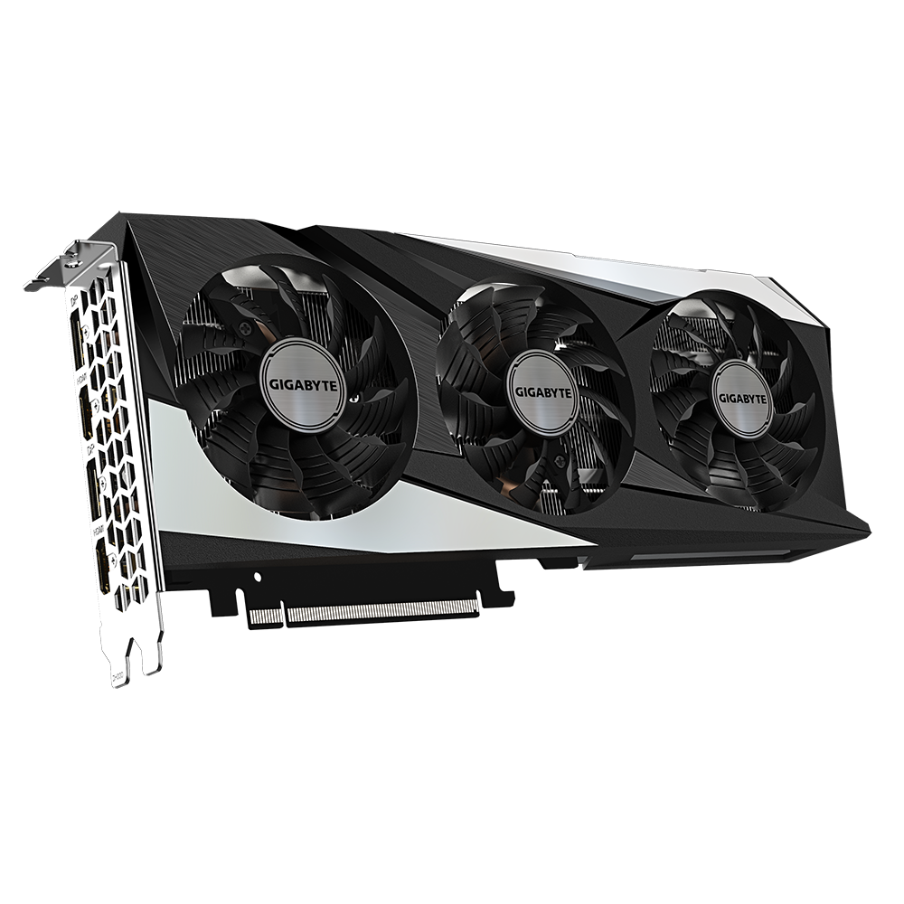 Vaizdo plokštė Gigabyte Gigabaitas | GV-N3060GAMING OC-12GD, LHR versija | NVIDIA | 12 GB | GeForce RTX 3060 | GDDR6 | HDMI jungtys kiekis 2 | PCI-E 4,0 x 16 | Atminties takto dažnis 15000 MHz | Procesoriaus dažnis 1837 MHz