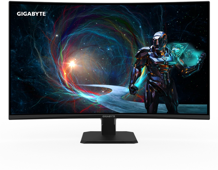 Monitorius Gigabyte | GS32QCA EU | 31.5 " | VA | 180 Hz | 1 ms | 250 cd/m² | HDMI jungčių kiekis: 2