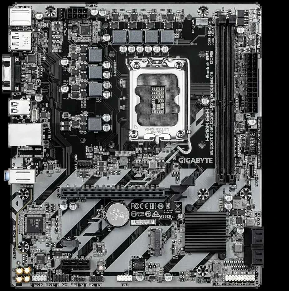 Pagrindinė plokštė GIGABYTE H810M S2H LGA1851 MB