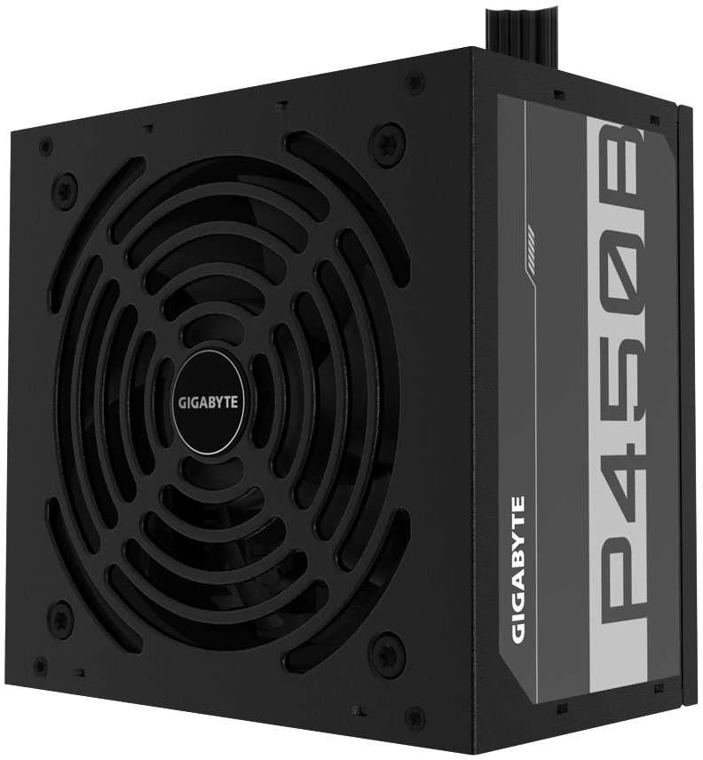Gigabyte P450B maitinimo blokas 450 W 20+4 pin ATX ATX Juoda